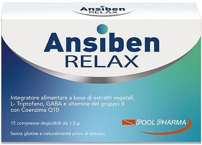 Pool Pharma Ansiben Relax 15 Compresse