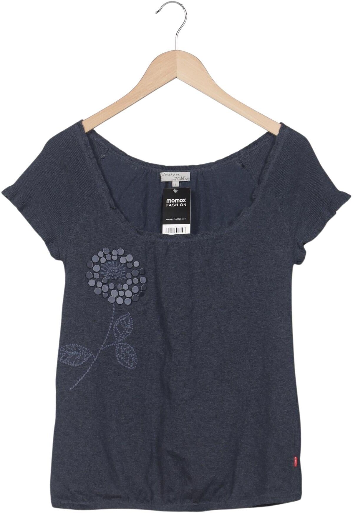 Jackpot Damen Pullover, Marineblau, Gr. S, Synthetik / Elasthan / Baumwolle - Second Hand