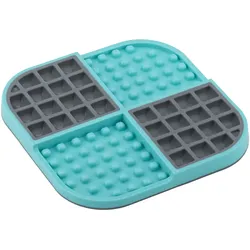 LickiMat Slomo - TRP Schleckmatte für Hunde - türkis - 20 cm