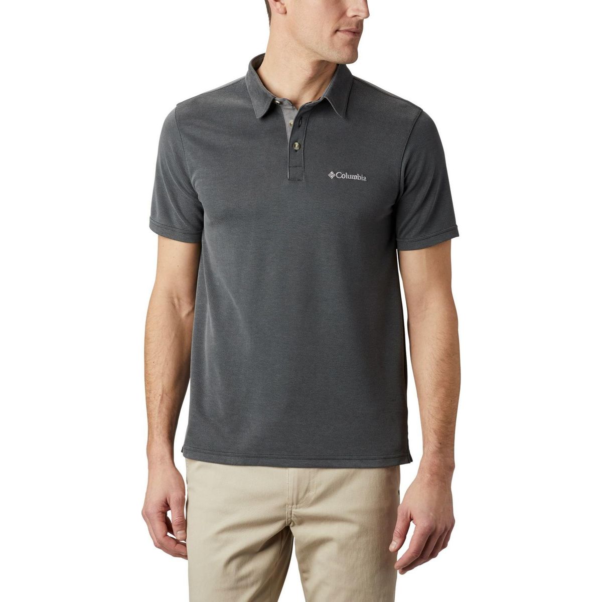 Columbia Nelson Point Polo shark (011) M 177272-1772721-011-M