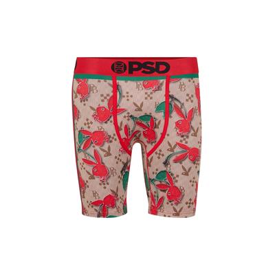 Boxershorts PSD "PSD PLAYBOY", Herren, Gr. XXL, 1 Stk., multi, 88% Polyester, 12% Elasthan, Unterhosen