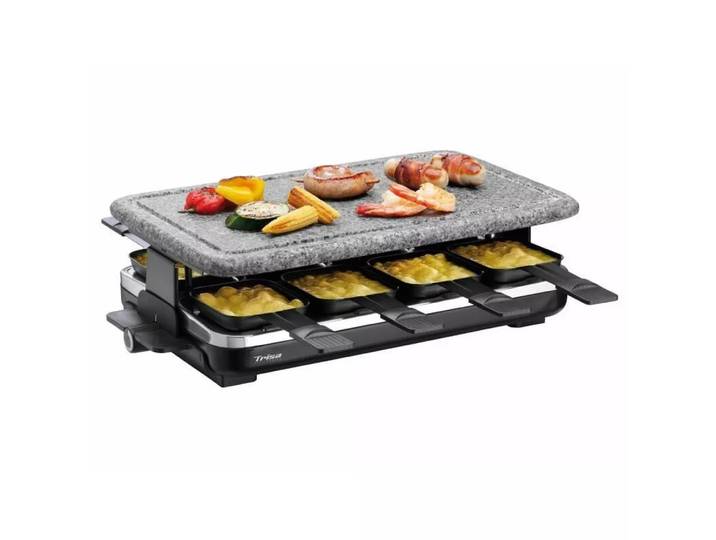 Trisa Electronics - Trisa 7558.4245 - Hot Stone Raclette, Grau