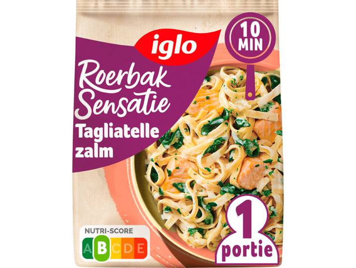 Iglo Roerbak Sensatie Tagliatelle Zalm - 450 g