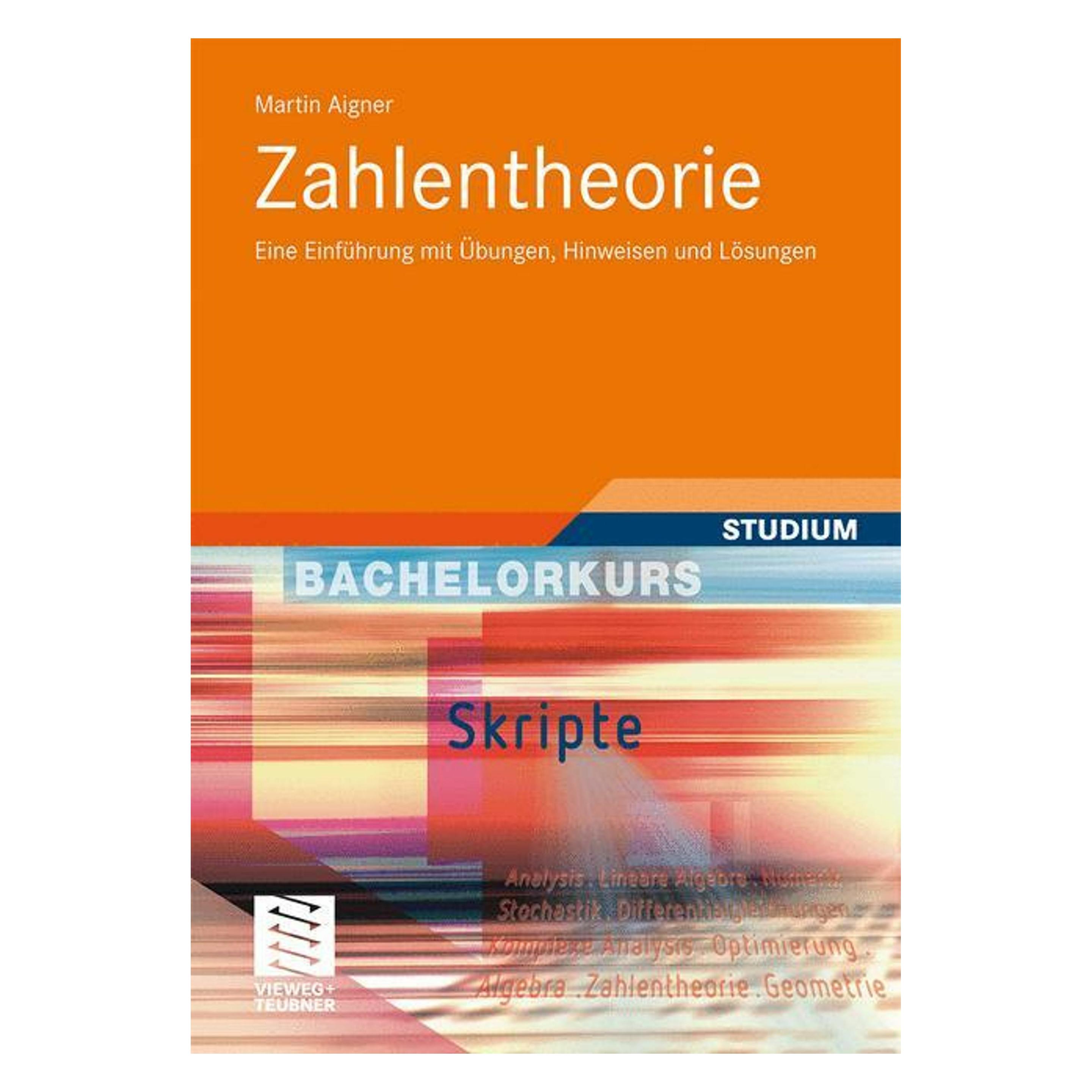 Springer Zahlentheorie (Deutsch, Softcover, Martin Aigner) (8541443)