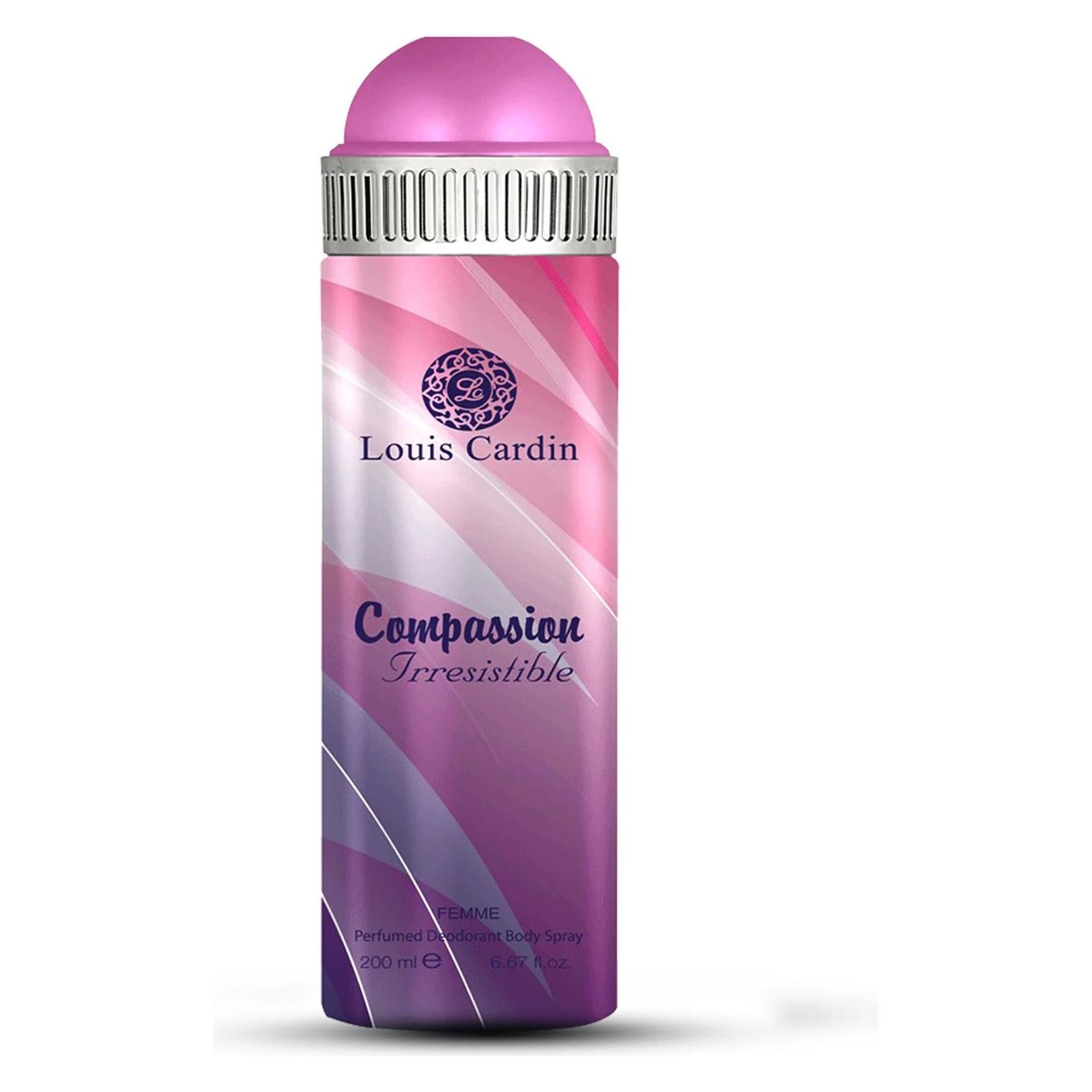 Louis Cardin Compassion 2 Perfumed Deodorant Body Spray 200ml (Spray, 200 ml) (64648001)