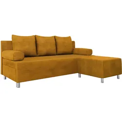 SCHLAFSOFA Dover Cord mit Polsterhocker