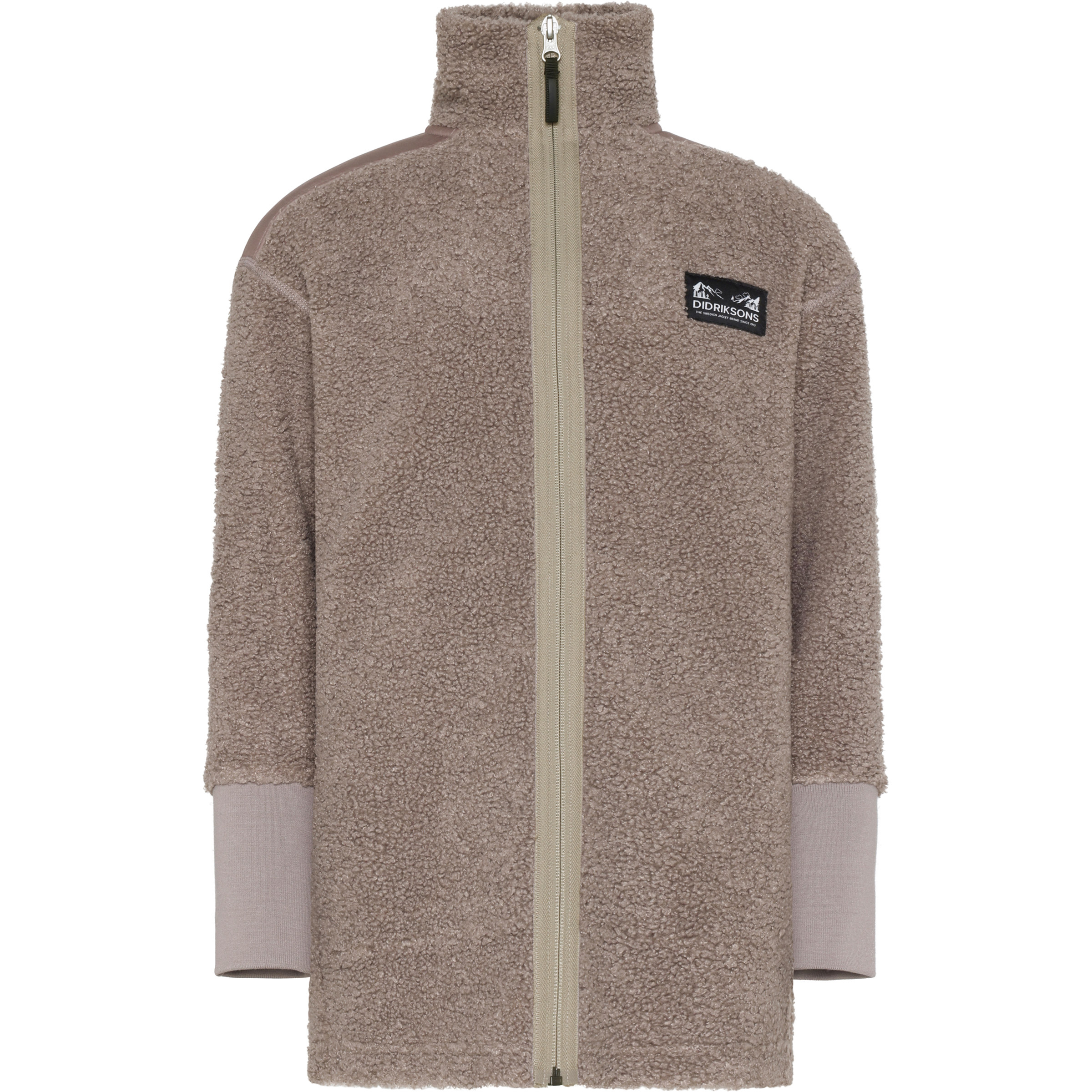 Didriksons Ampere Kinder Freizeitjacke, Parkas braun Größe 170 Lifestyle Elastisch