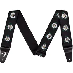 Fender Rose Strap White 2" - Gitarrengurt