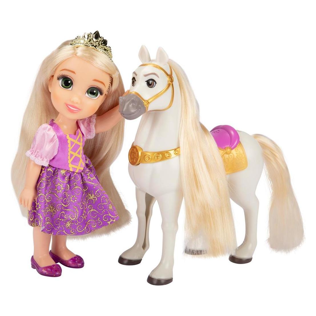 Jakks Pacific Disney Princess - Petite Rapunzel and Maximus (15 cm) (221584) (221584)