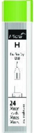 Minenset Fine Dry graphit HB 24 Minen/Set PICA (7030)