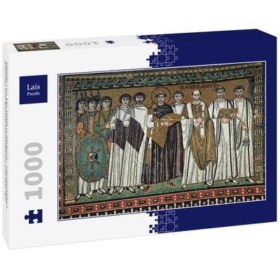 Lais Puzzle Meister von San Vitale in Ravenna - Chormosaiken, Justinian und Bischof Maximilianus und sein Hof 1000 Teile