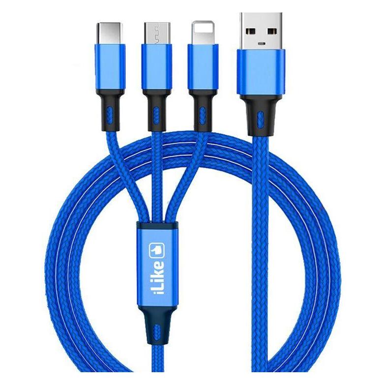iLike Charging Cable 3 in 1 CCI02 (ILIKE)