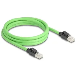 Delock RJ45 Netzwerkkabel Cat.6A Stecker zu Stecker SF/UTP s (CAT6a, 2 m), Netzwerkkabel