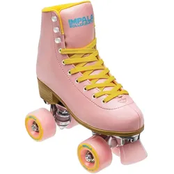 IMPALA QUAD SKATE Kinder Rollschuh pink/yellow - 36