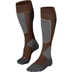 FALKE SK4 Advanced Skiing leicht, Größe 42-43 in Braun 55305530