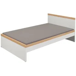 Paidi Bett Oscar 140 x 200 cm Dekor Weiß
