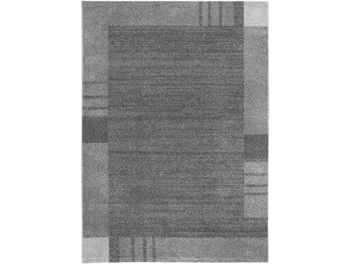 Teppich ANDIAMO Sant Jordi Gr. 4, grau, B:160cm H:7mm L:230cm, Kunstfaser, Teppiche, Teppich, Kurzflor, modernes Design, mit Bordüre