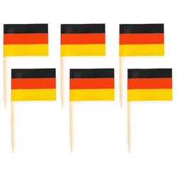 50 Flaggen Deko Picker Deutschland