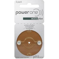 Powerone P312 Hörgeräteakku ZA312 NiMH 23 mAh 1.2 V 2 St. 1657800