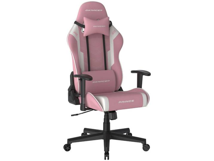 Drehstuhl Prince Schwarz/Weiß/Pink