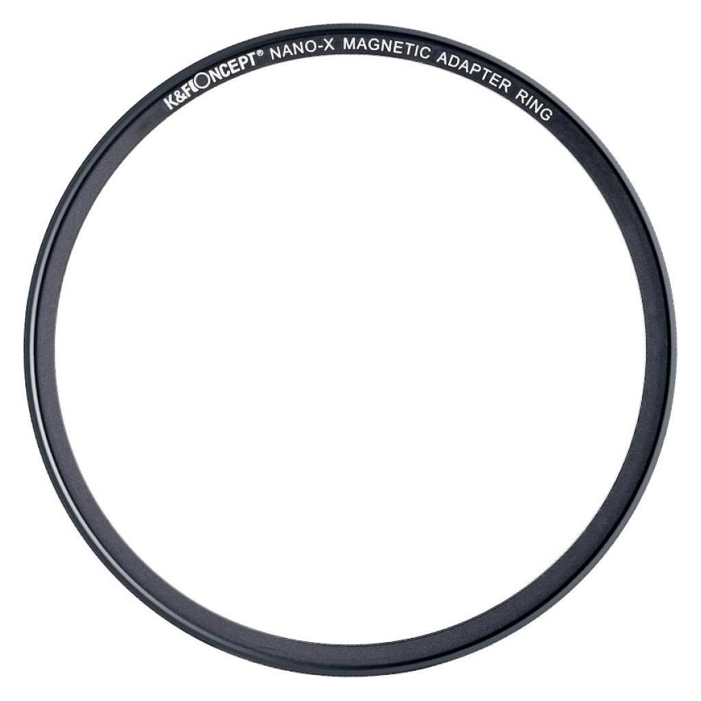 K&F Concept 67mm Magnetic Round Mirror Series Adapter Ring, Matte Black, Frame Thickness 2.16mm (Objektivfilter Adapter) (KF05.288)