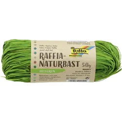 folia Raffia-Naturbast hellgrün
