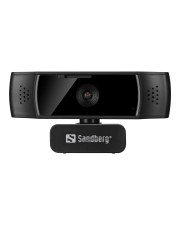 SANDBERG Webcam Farbe 2 MP 1920 x 1080 1080p Audio USB (134-38)