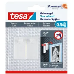 tesa Klebenagel für Tapete und Putz 77772 weiß