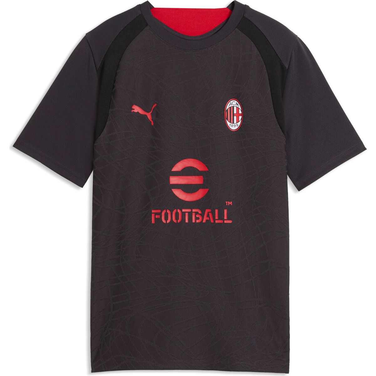 Puma ACM Training Jersey Jr flat dark gray (20) 176 786641-20-176
