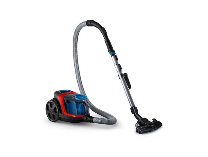 PHILIPS Bodenstaubsauger Philips Bodenstaubsauger PowerPro C , rot, B:28,1cm H:24,7cm T:28,1cm, Bodenstaubsauger, Bodenstaubsauger
