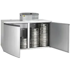 NORDCAP Fasskühler FK 8-XL, RAL 9006 (Weißaluminium), ohne Maschinenaufsatz