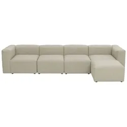 Max Winzer Ecksofa  Lena ¦ creme ¦ Maße (cm): B: 350 H: 73