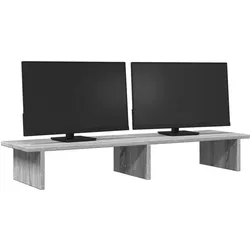 vidaXL Olranina, Monitor Erhöhung, Grau