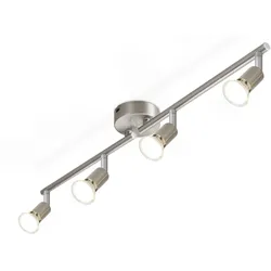 DECKENSTRAHLER Max 4-flammig 60/8/14 cm