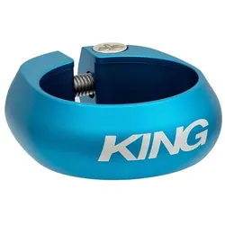 Chris King Sattelklemme, 30.0mm, matte turquoise