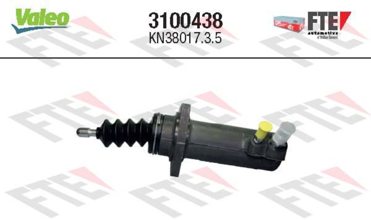 Nehmerzylinder, Kupplung VALEO 3100438