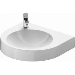 Duravit Architec Waschtisch 0449580008 ohne Überlauf, Hahnloch rechts, weiß