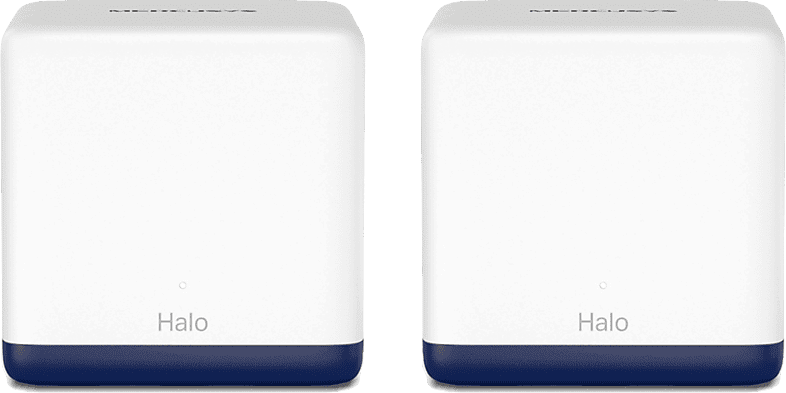 Sistema WiFi Mesh - Mercusys Halo H50G, ‎1900 Mbps, MU-MIMO, Pack x2, Blanco
