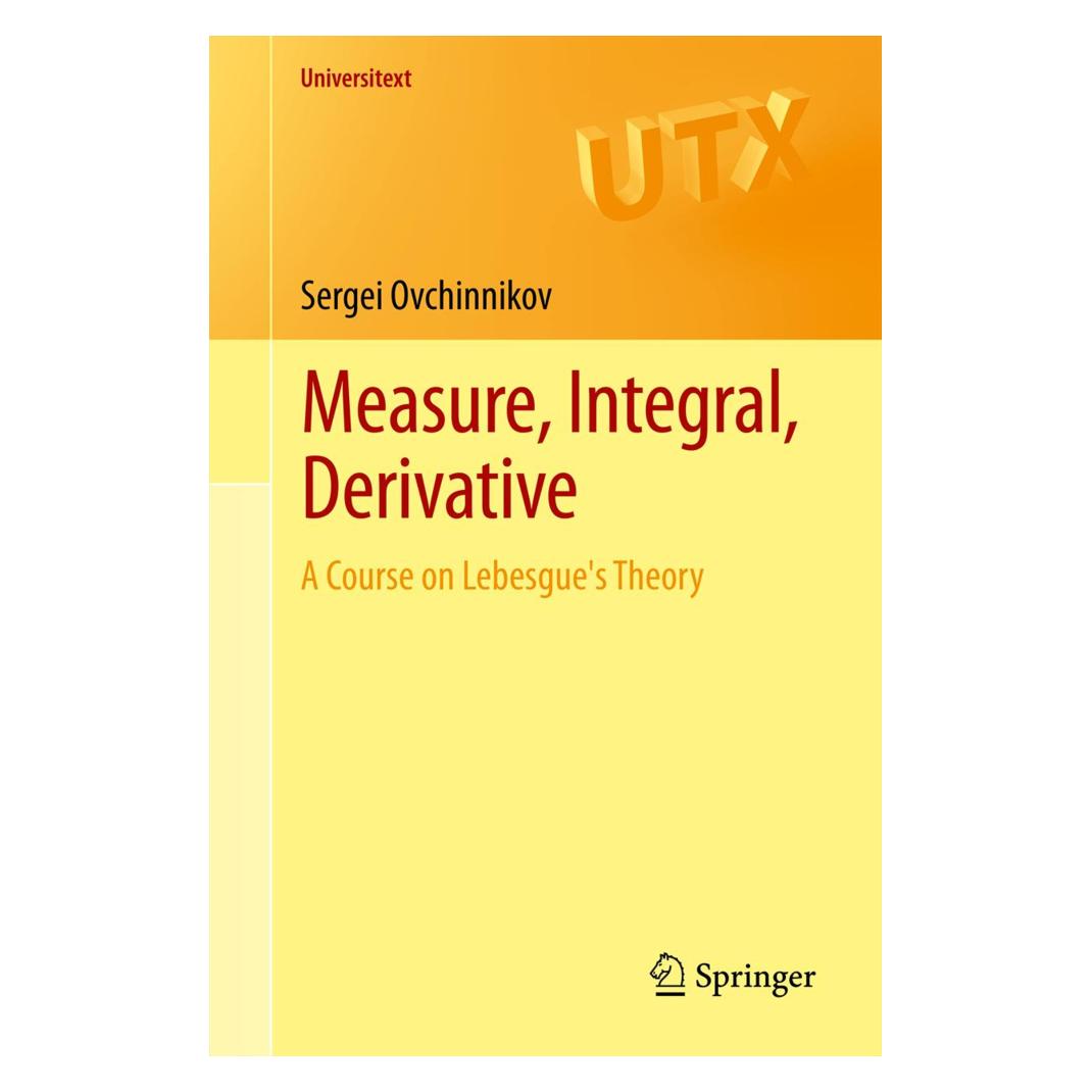 Springer Measure, Integral, Derivative (Englisch, Softcover, Sergei Ovchinnikov) (55516168)