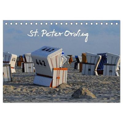 St. Peter Ording (Tischkalender 2027 DIN A5 quer), CALVENDO Monatskalender