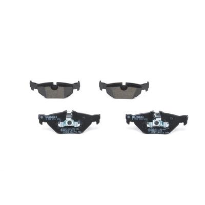 BOSCH Bremsensatz-Hinterachse COATED DISC / STANDARD sg00000b2f Hinterachse voll 279mm 10mm für BMW