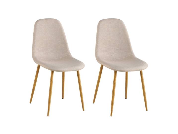 Esszimmerstuhl LEVI 2er Set beige