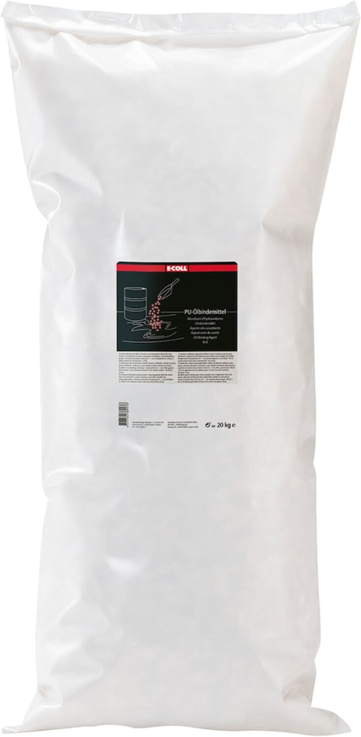 E-COLL Ölbindemittel Tonerdebasis 20kg Sack, rötlich (4317784389976)