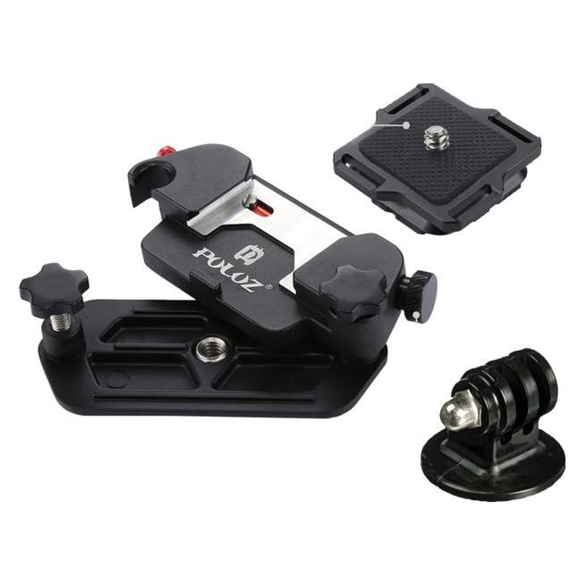 Puluz Klips / Mocowanie / Uchwyt Na Pasek Do Aparatu Dslr / Kamery - Sony / Gopro / Sjcam / Xiaomi (SB4513)