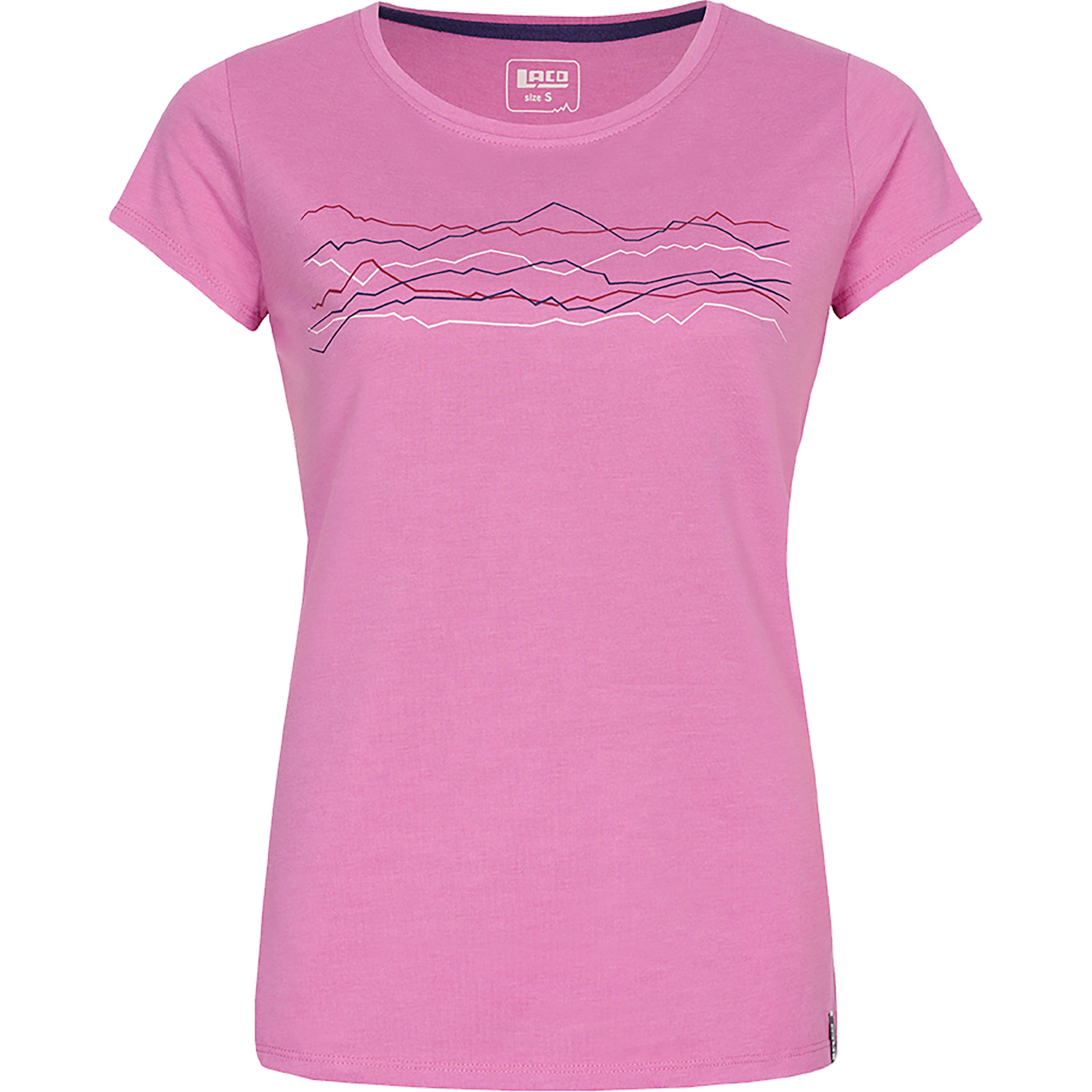 LACD Miracle Damen T-Shirts rosa Größe XS Lifestyle | Sportklettern Hautfreundlich