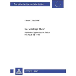 Der wacklige Thron, Fachbücher von Kerstin Ras-Dürschner