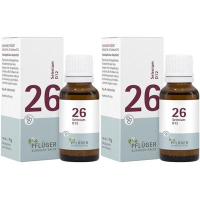 Biochemie Pflüger 26 Selenium D 12 Globuli 2x 2x15 g