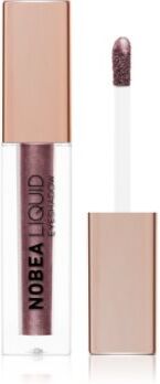 NOBEA Metal Liquid Eyeshadow sombras líquidas tom Sparkling Grape #E07 4 ml. Metal Liquid Eyeshadow