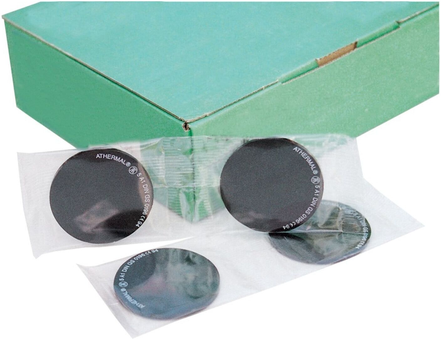 Schweißerschutz- Brillenglas DIN 5, 50mm ; JAS (310.415)