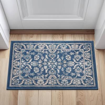 Alise Rugs Carrington Traditional Border Indoor Area Rug